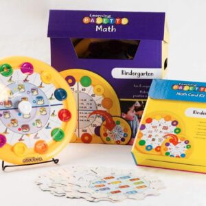 LEARNING WRAP-UPS SELF-CORRECTING Kindergarten Math Learning Palette Base Center Kit