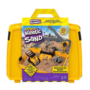 Kinetic Sand, Construction Site Folding Sandbox with Toy Truck
