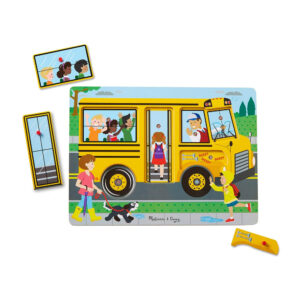 Melissa & Doug The Wheels on the Bus Sound Puzzle